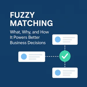 MDP Fuzzy Matching Match Data Pro v