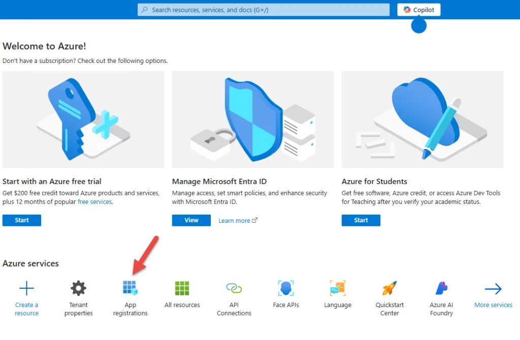 mdp sharepoint app registration