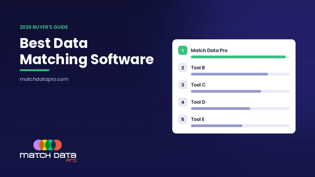 Best Data Matching Software — Match Data Pro
