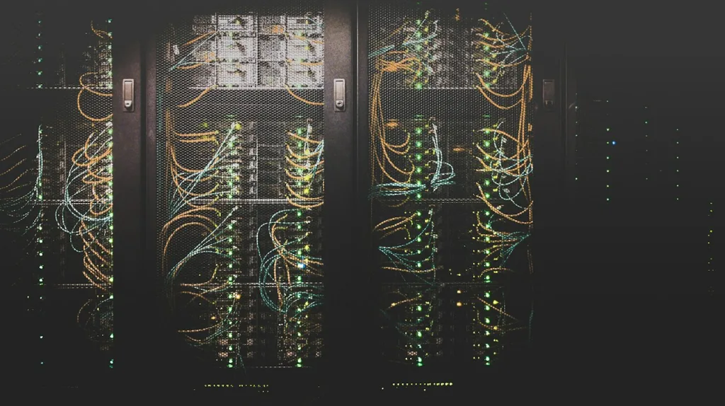 Abstract network graph visualization representing entity resolution software connecting data nodes across enterprise systems — best entity resolution software 2026